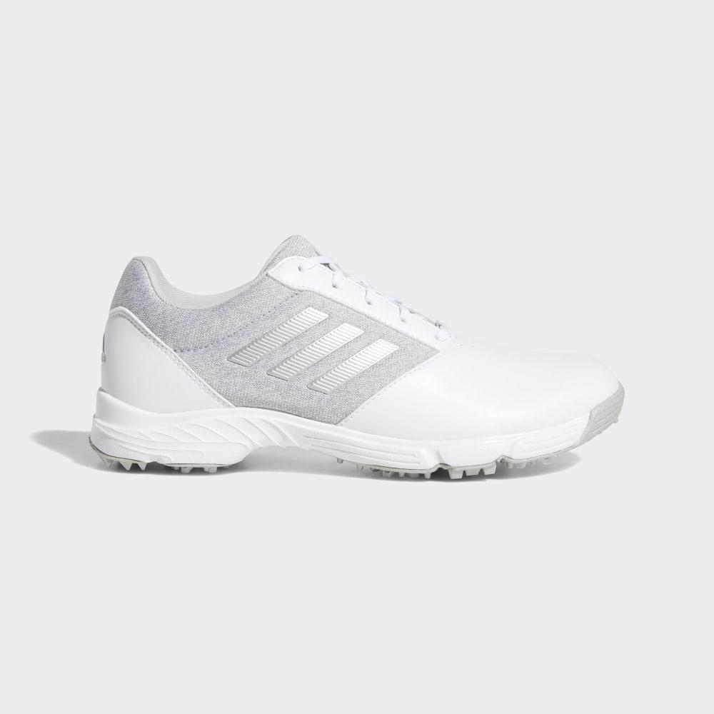 Adidas Women's Tech Response Golf Shoes White/Silver Metal/Grey Ireland BD7147